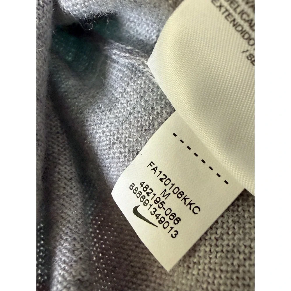 Nike Golf Tour Performance Merino Wool Quarter Zip Sweater Size M